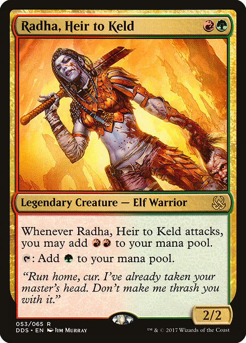 Radha, Heir to Keld [Duel Decks: Mind vs. Might] | Gear Gaming Bentonville