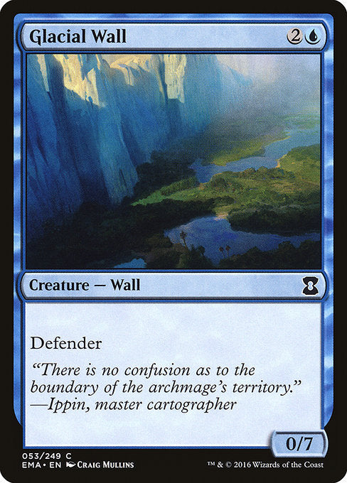 Glacial Wall [Eternal Masters] | Gear Gaming Bentonville