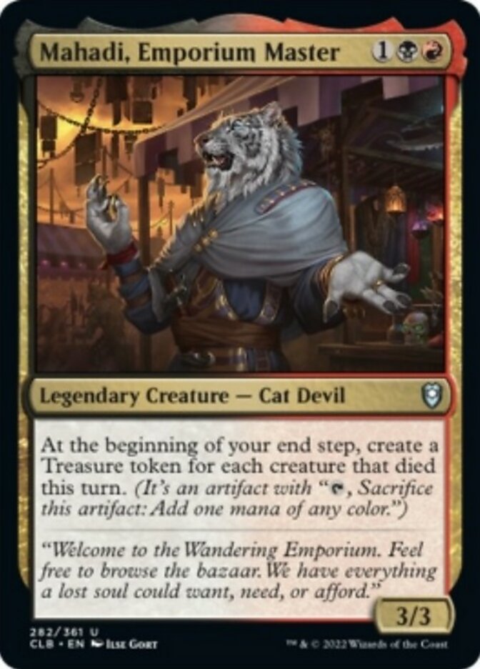 Mahadi, Emporium Master [Commander Legends: Battle for Baldur's Gate] | Gear Gaming Bentonville