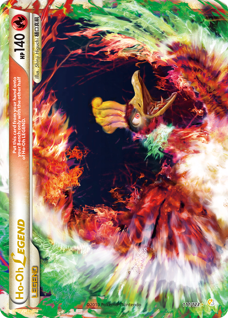 Ho-Oh LEGEND (111/123) [HeartGold & SoulSilver: Base Set] | Gear Gaming Bentonville