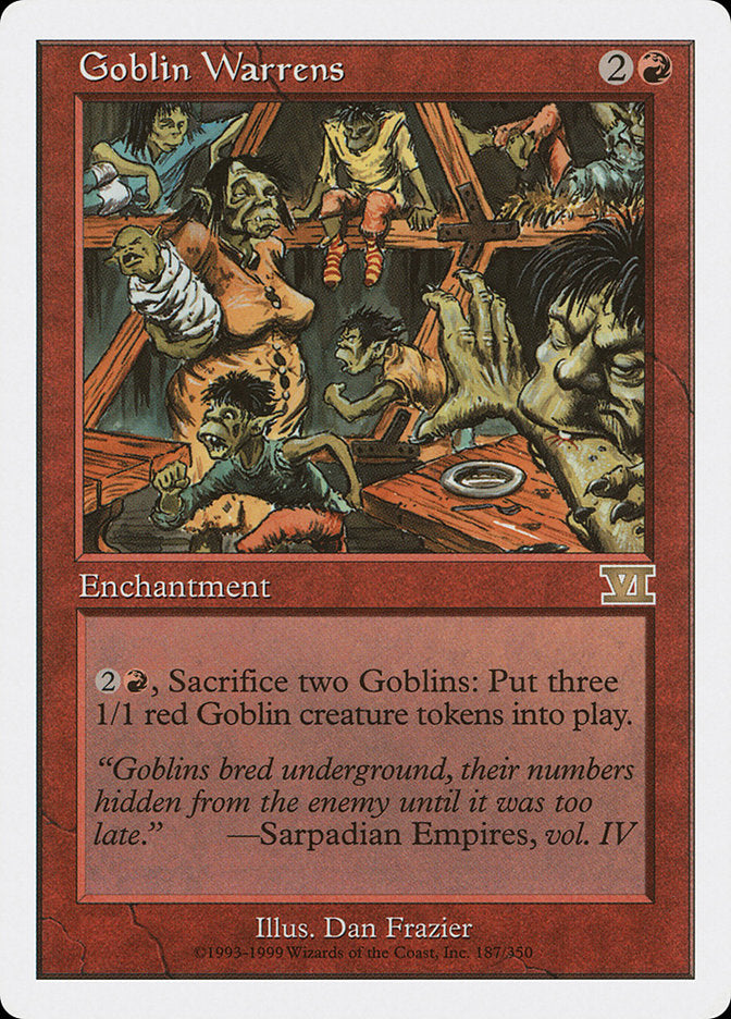 Goblin Warrens [Classic Sixth Edition] | Gear Gaming Bentonville