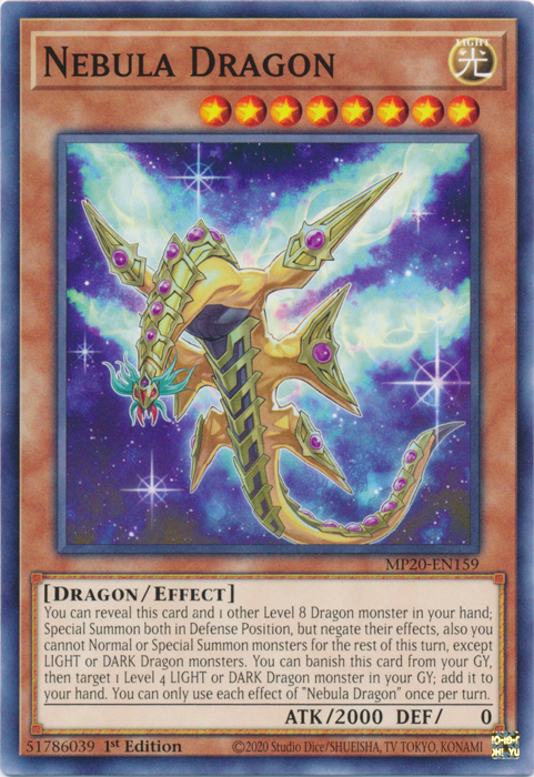 Nebula Dragon [MP20-EN159] Common | Gear Gaming Bentonville