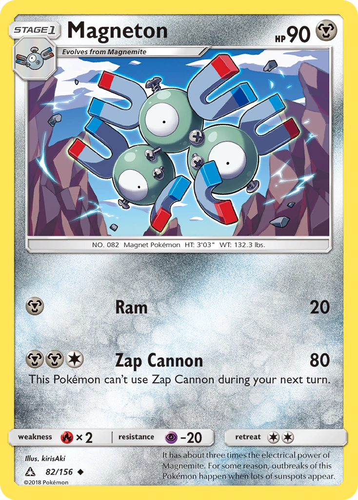 Magneton (82/156) [Sun & Moon: Ultra Prism] | Gear Gaming Bentonville