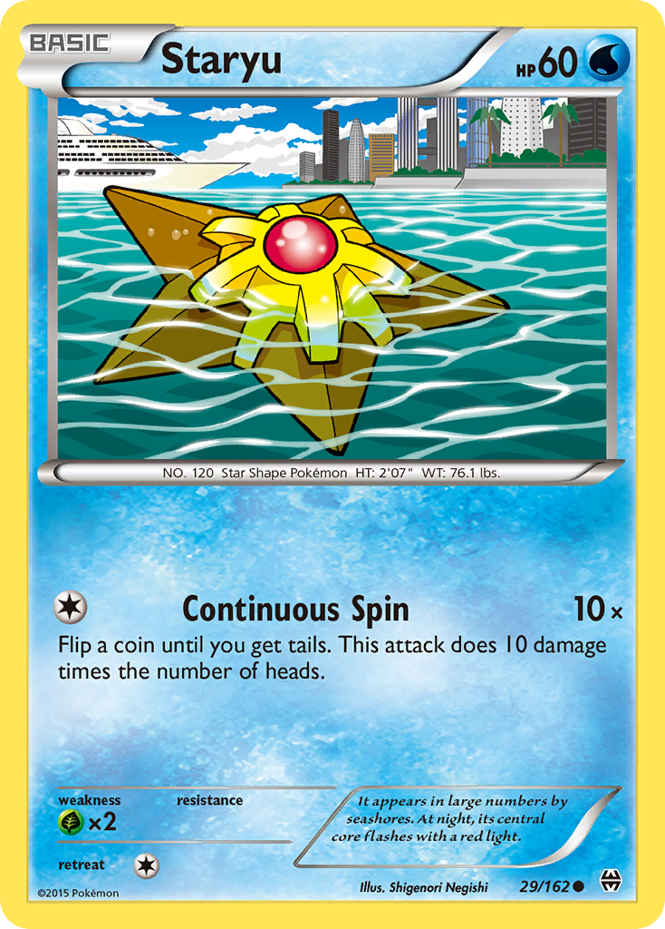 Staryu (29/162) [XY: BREAKthrough] | Gear Gaming Bentonville