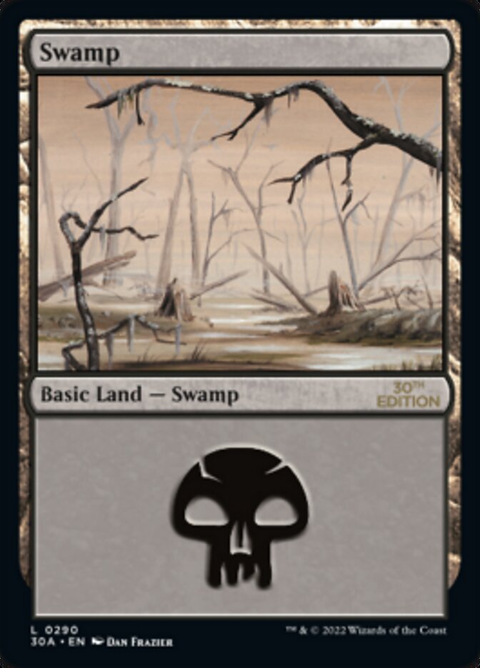 Swamp (290) [30th Anniversary Edition] | Gear Gaming Bentonville