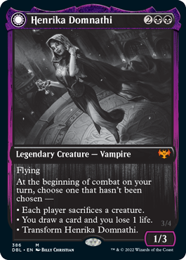 Henrika Domnathi // Henrika, Infernal Seer [Innistrad: Double Feature] | Gear Gaming Bentonville