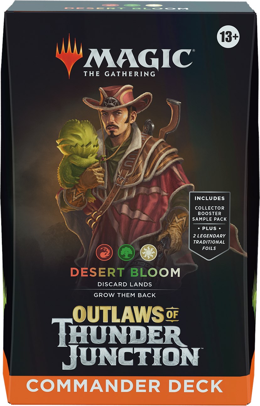 Outlaws of Thunder Junction - Commander Deck (Desert Bloom) | Gear Gaming Bentonville