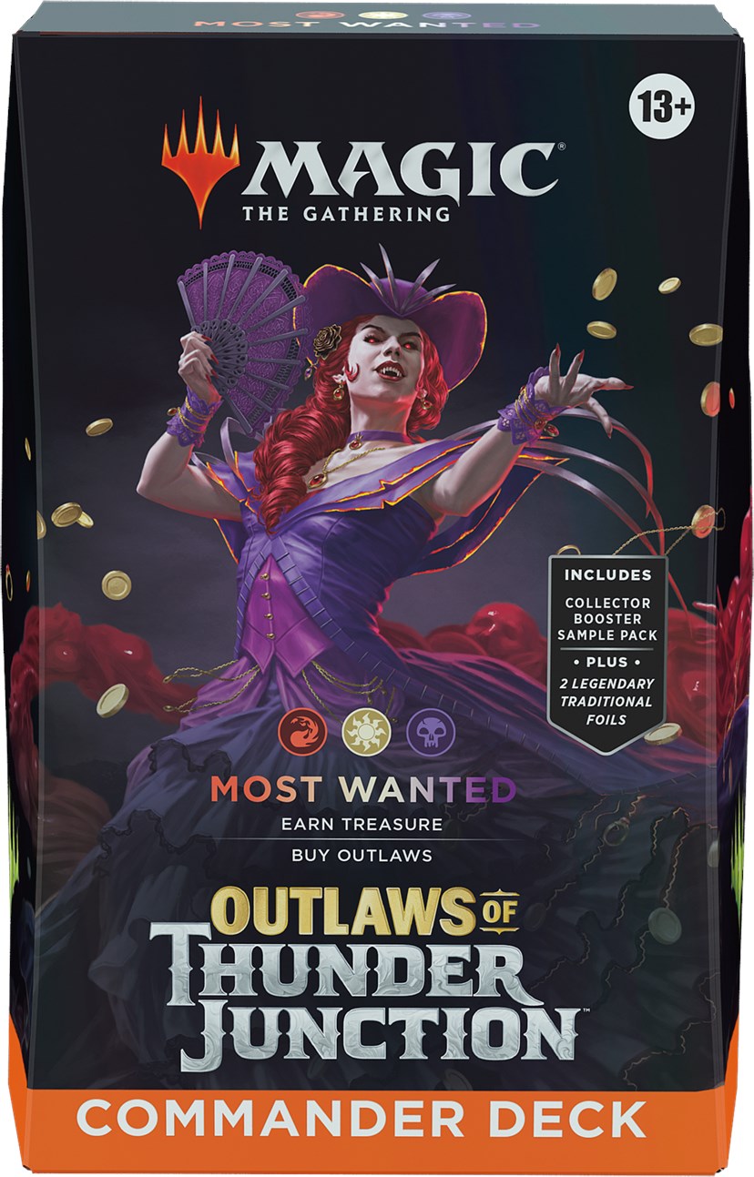 Outlaws of Thunder Junction - Commander Deck (Most Wanted) | Gear Gaming Bentonville