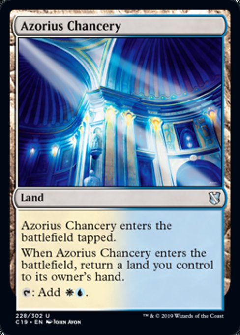 Azorius Chancery [Commander 2019] | Gear Gaming Bentonville