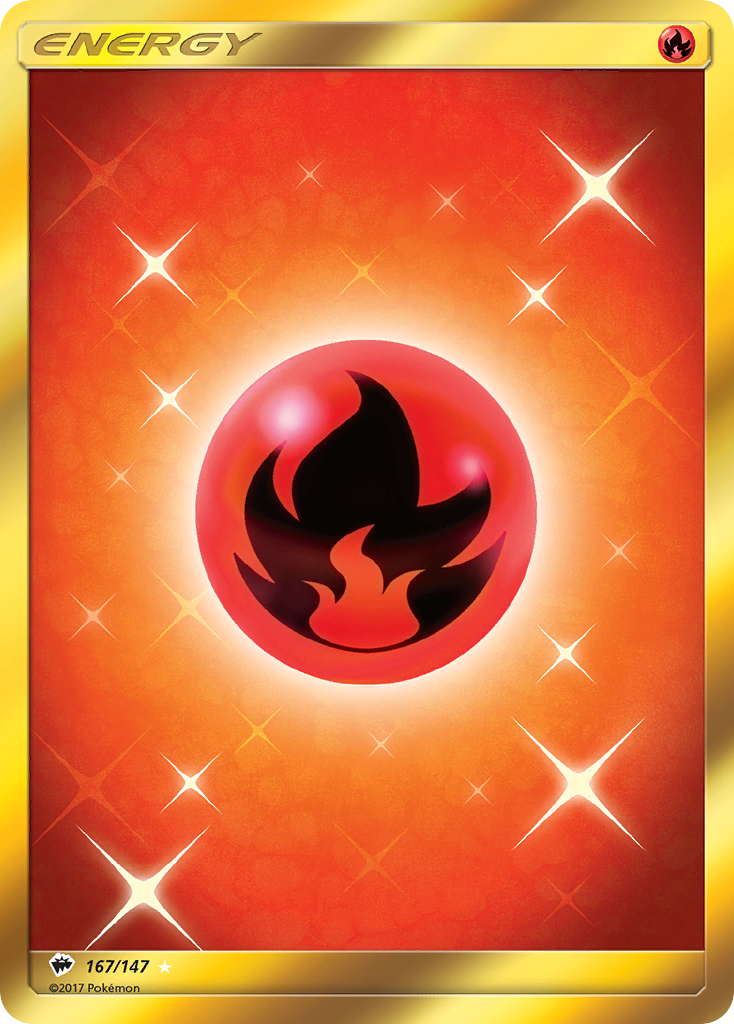 Fire Energy (167/147) [Sun & Moon: Burning Shadows] | Gear Gaming Bentonville