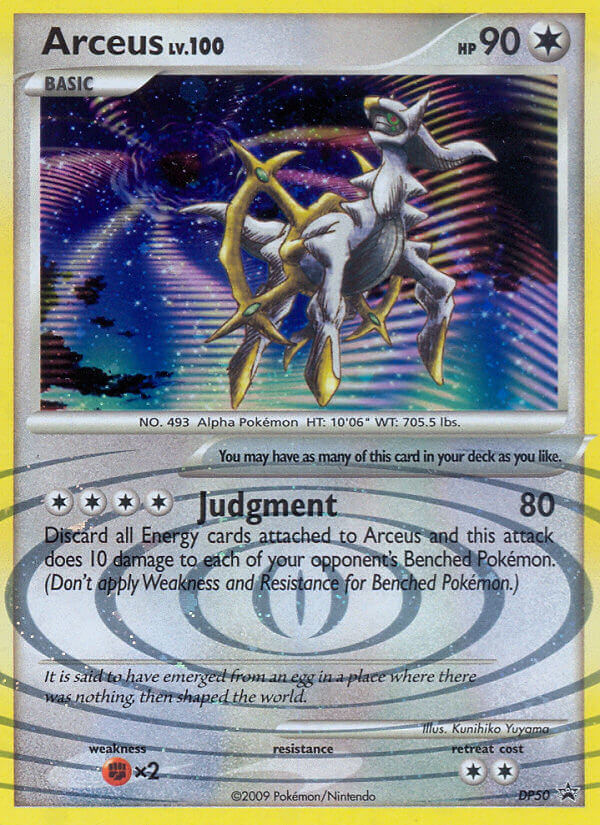 Arceus (DP50) [Diamond & Pearl: Black Star Promos] | Gear Gaming Bentonville