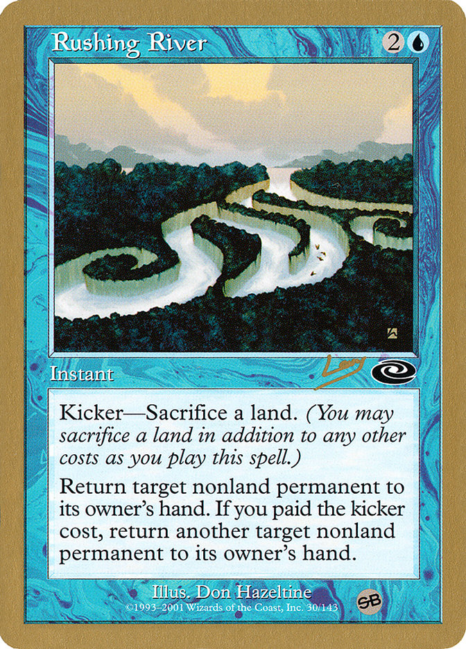 Rushing River (Raphael Levy) (SB) [World Championship Decks 2002] | Gear Gaming Bentonville