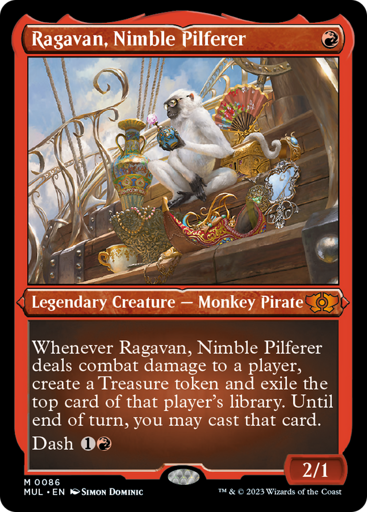 Ragavan, Nimble Pilferer (Foil Etched) [Multiverse Legends] | Gear Gaming Bentonville