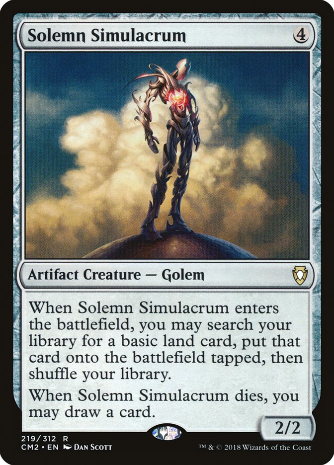 Solemn Simulacrum (219/312) [Commander Anthology Volume II] | Gear Gaming Bentonville