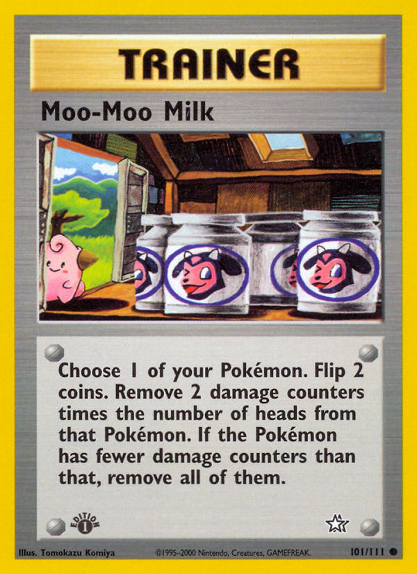 Moo-Moo Milk (101/111) [Neo Genesis 1st Edition] | Gear Gaming Bentonville