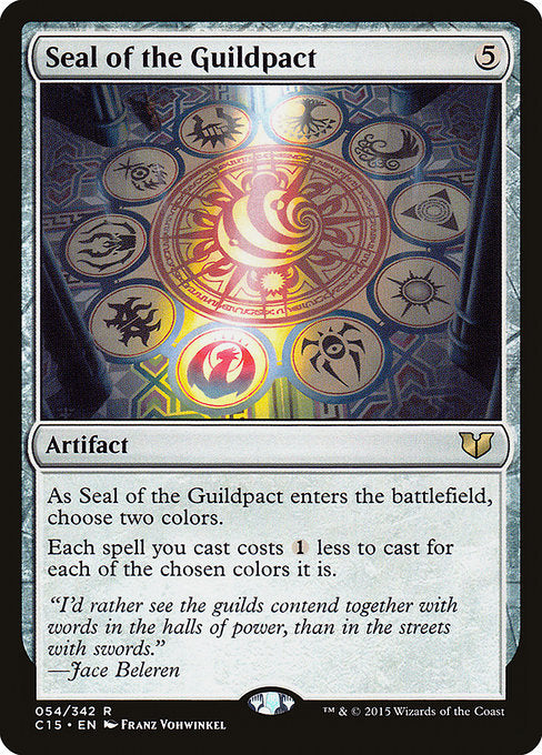 Seal of the Guildpact [Commander 2015] | Gear Gaming Bentonville