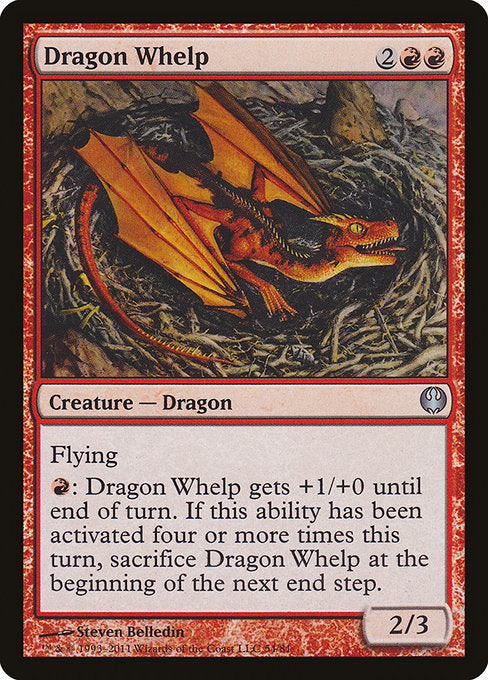 Dragon Whelp [Duel Decks: Knights vs. Dragons] | Gear Gaming Bentonville