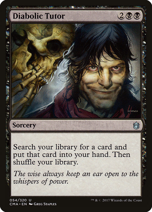 Diabolic Tutor [Commander Anthology] | Gear Gaming Bentonville