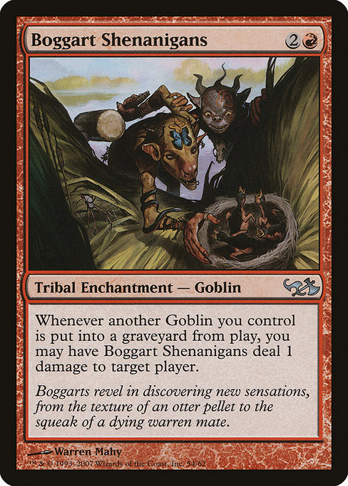 Boggart Shenanigans [Duel Decks: Elves vs. Goblins] | Gear Gaming Bentonville