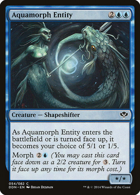 Aquamorph Entity [Duel Decks: Speed vs. Cunning] | Gear Gaming Bentonville