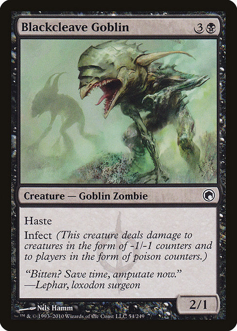 Blackcleave Goblin [Scars of Mirrodin] | Gear Gaming Bentonville