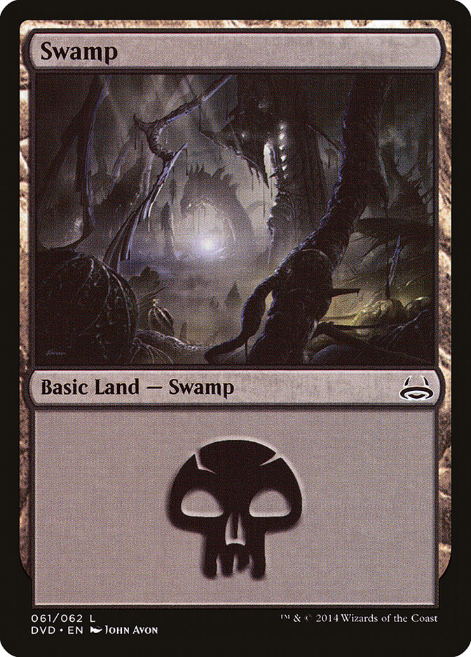 Swamp (61) (Divine vs. Demonic) [Duel Decks Anthology] | Gear Gaming Bentonville