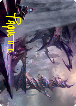 Prismari Campus Art Card (Gold-Stamped Signature) [Strixhaven: School of Mages Art Series] | Gear Gaming Bentonville