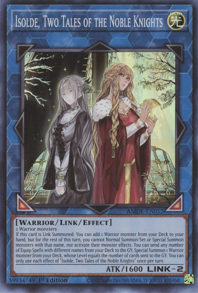 Isolde, Two Tales of the Noble Knights [AMDE-EN052] Super Rare | Gear Gaming Bentonville