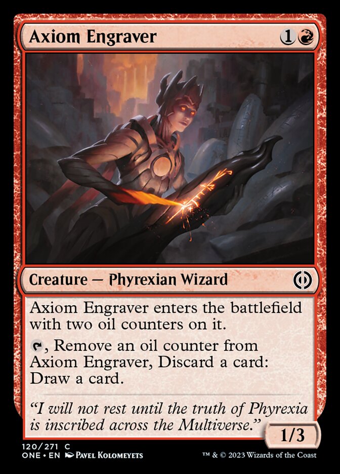 Axiom Engraver [Phyrexia: All Will Be One] | Gear Gaming Bentonville