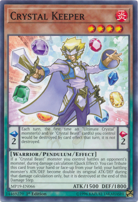 Crystal Keeper [MP19-EN066] Common | Gear Gaming Bentonville