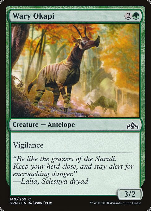 Wary Okapi [Guilds of Ravnica] | Gear Gaming Bentonville