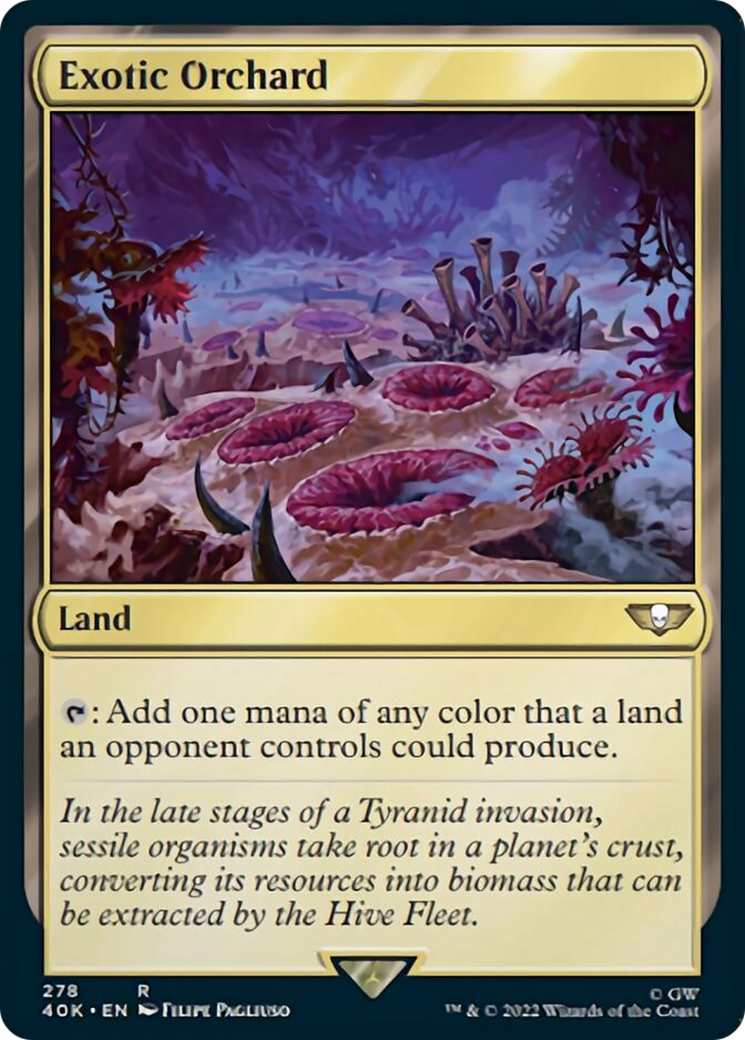 Exotic Orchard [Universes Beyond: Warhammer 40,000] | Gear Gaming Bentonville