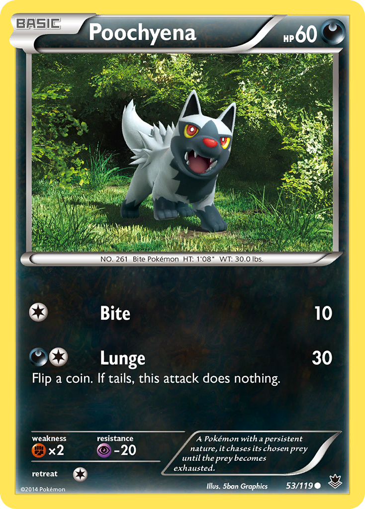 Poochyena (53/119) [XY: Phantom Forces] | Gear Gaming Bentonville