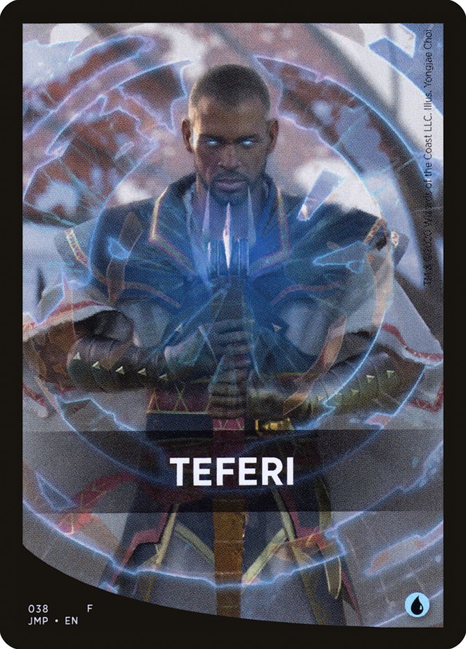 Teferi Theme Card [Jumpstart Front Cards] | Gear Gaming Bentonville