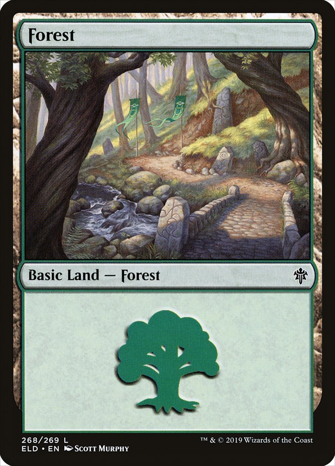 Forest (268) [Throne of Eldraine] | Gear Gaming Bentonville