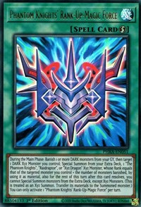 Phantom Knights' Rank-Up-Magic Force [PHRA-EN051] Ultra Rare | Gear Gaming Bentonville