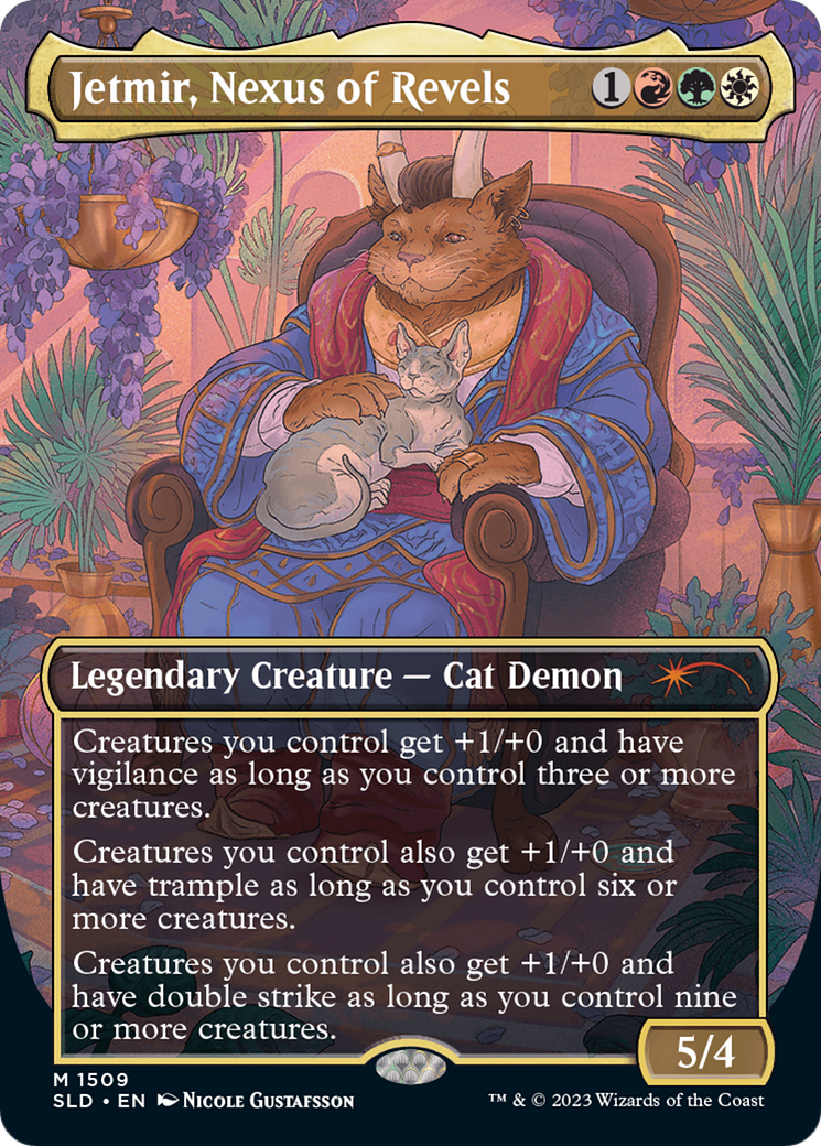 Jetmir, Nexus of Revels // Jetmir, Nexus of Revels [Secret Lair Commander Deck: Raining Cats and Dogs] | Gear Gaming Bentonville