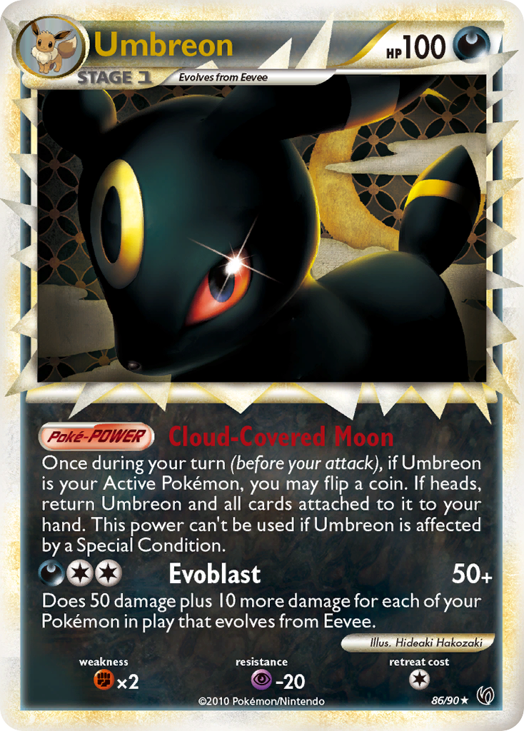 Umbreon (86/90) [HeartGold & SoulSilver: Undaunted] | Gear Gaming Bentonville