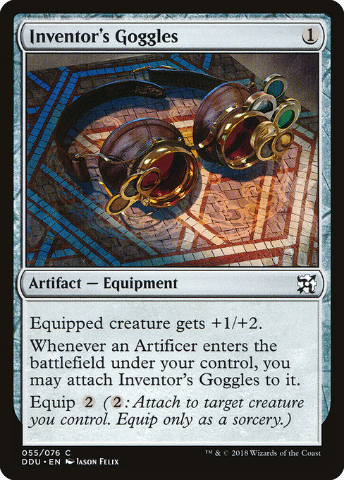 Inventor's Goggles [Duel Decks: Elves vs. Inventors] | Gear Gaming Bentonville