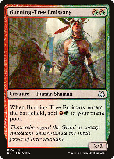 Burning-Tree Emissary [Duel Decks: Mind vs. Might] | Gear Gaming Bentonville