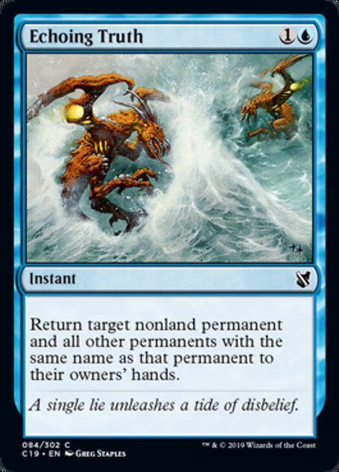 Echoing Truth [Commander 2019] | Gear Gaming Bentonville