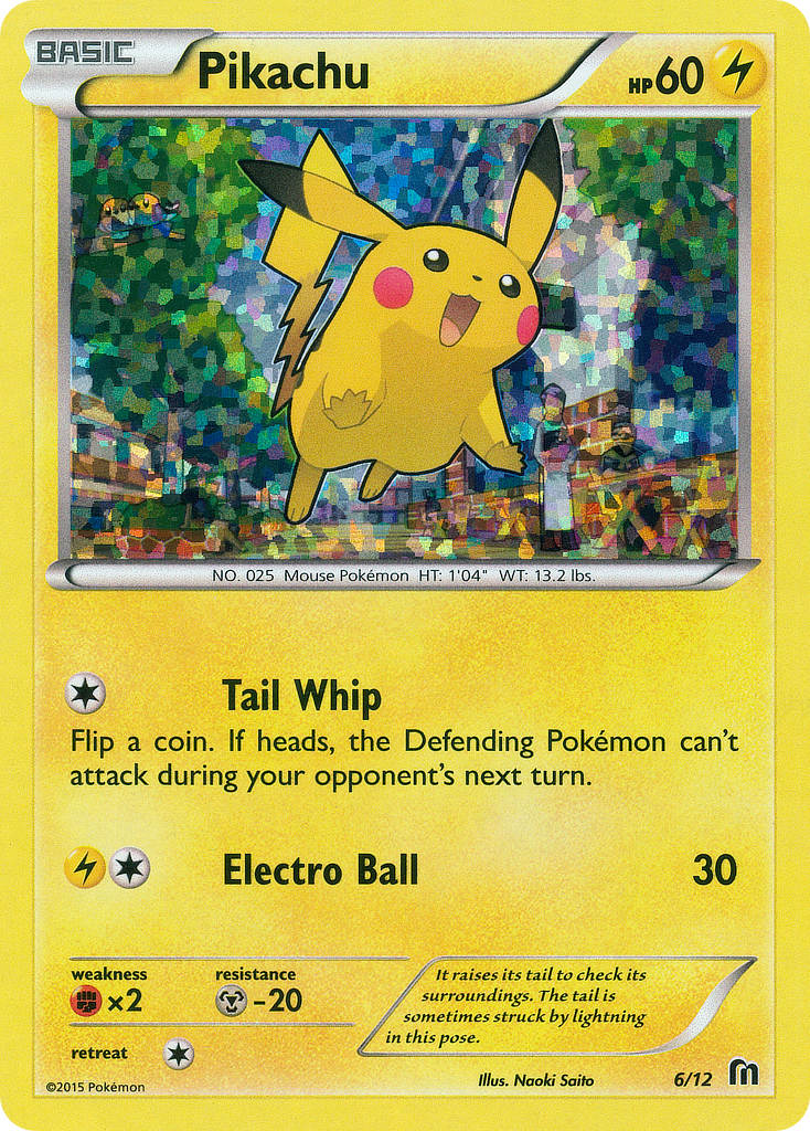 Pikachu (6/12) [McDonald's Promos: 2015 Collection] | Gear Gaming Bentonville