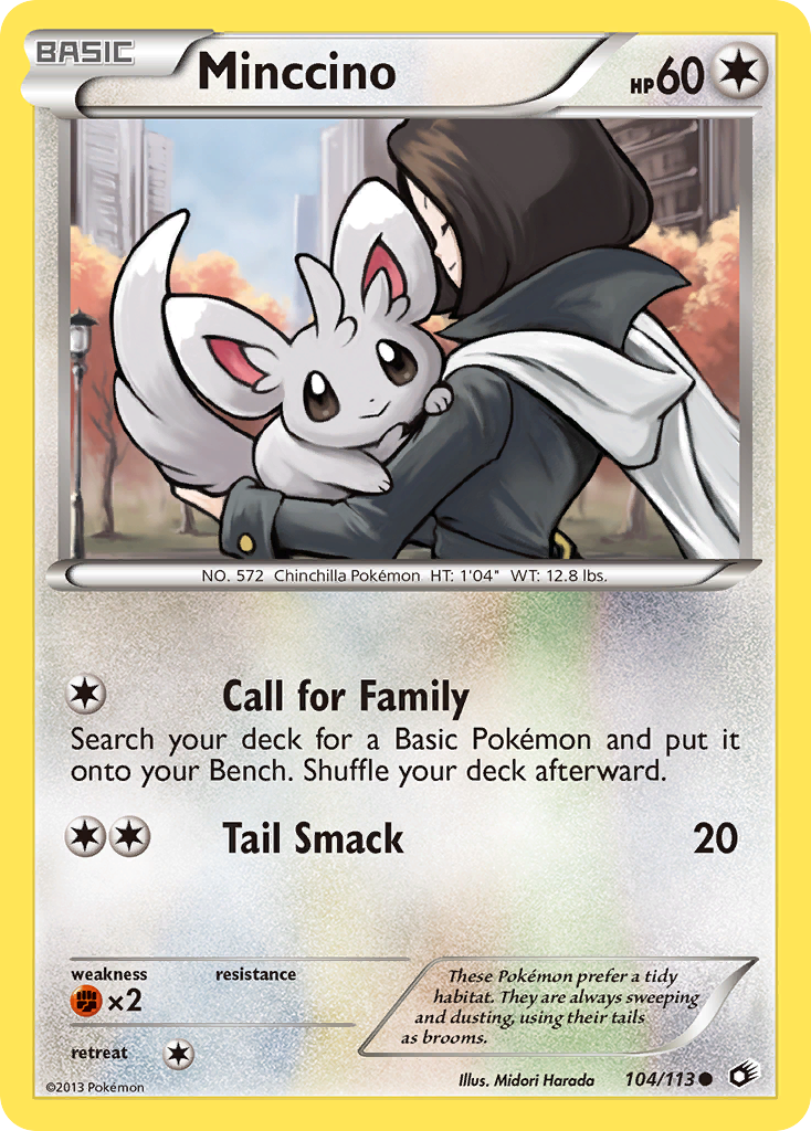 Minccino (104/113) [Black & White: Legendary Treasures] | Gear Gaming Bentonville