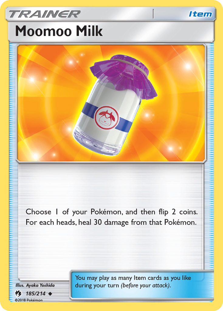 Moomoo Milk (185/214) [Sun & Moon: Lost Thunder] | Gear Gaming Bentonville