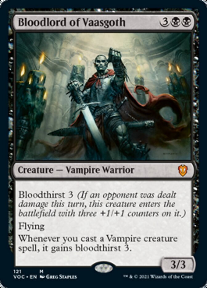 Bloodlord of Vaasgoth [Innistrad: Crimson Vow Commander] | Gear Gaming Bentonville