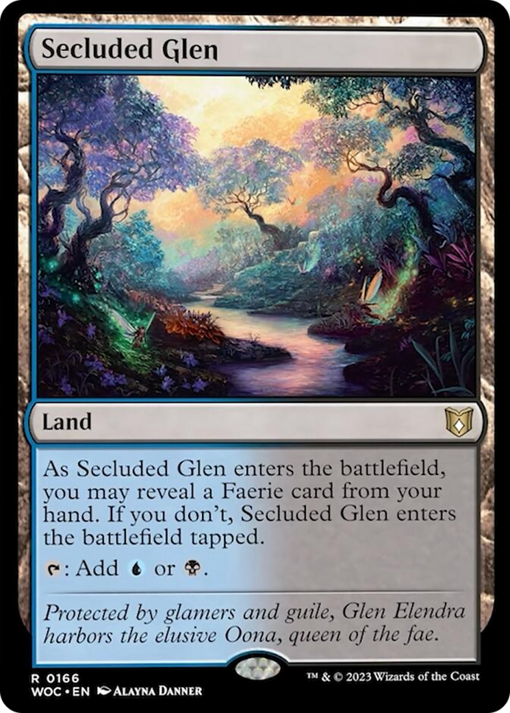 Secluded Glen [Wilds of Eldraine Commander] | Gear Gaming Bentonville