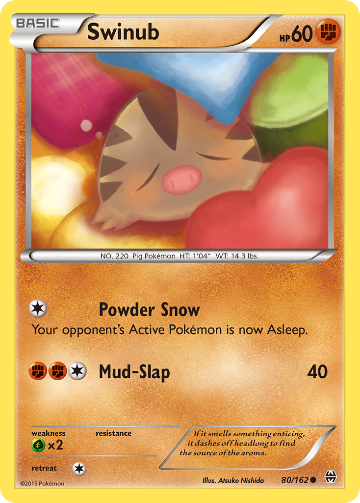 Swinub (80/162) [XY: BREAKthrough] | Gear Gaming Bentonville