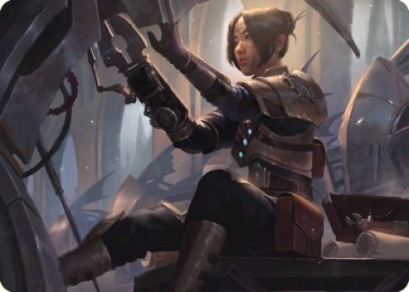 Thopter Mechanic Art Card [The Brothers' War Art Series] | Gear Gaming Bentonville