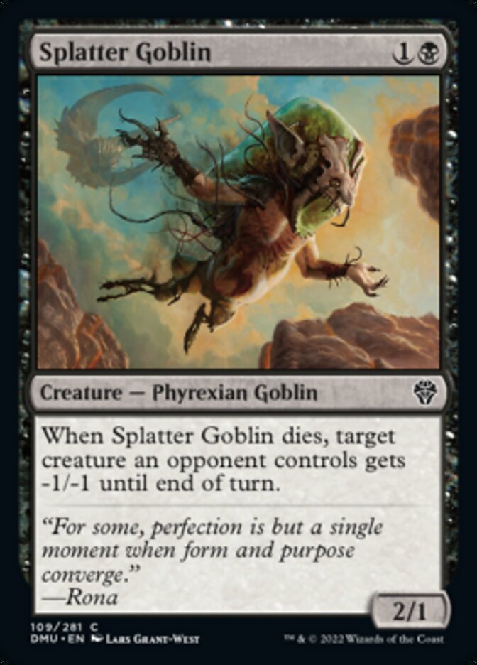 Splatter Goblin [Dominaria United] | Gear Gaming Bentonville