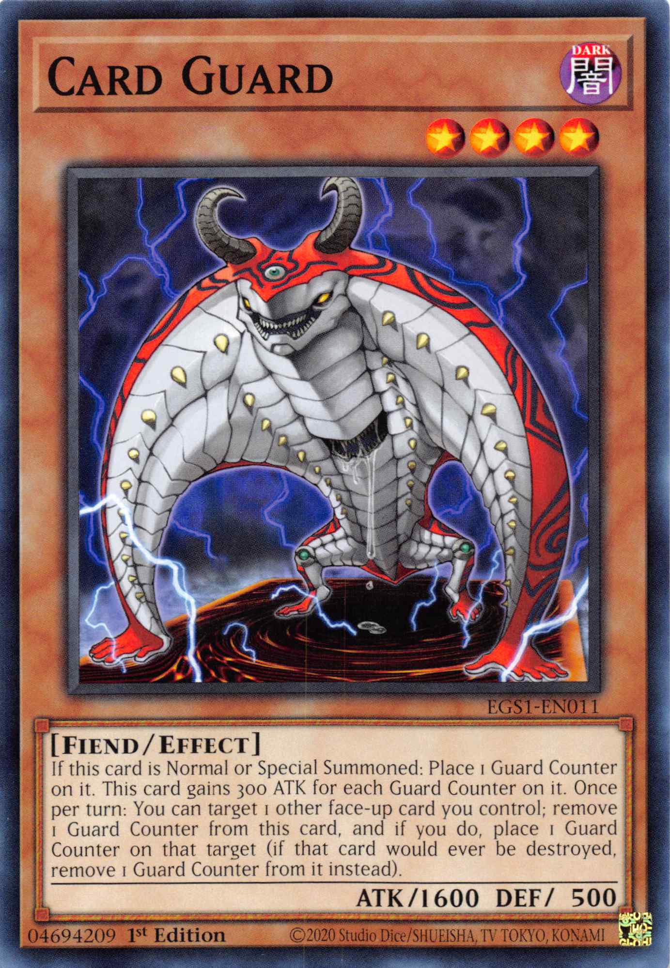 Card Guard [EGS1-EN011] Common | Gear Gaming Bentonville